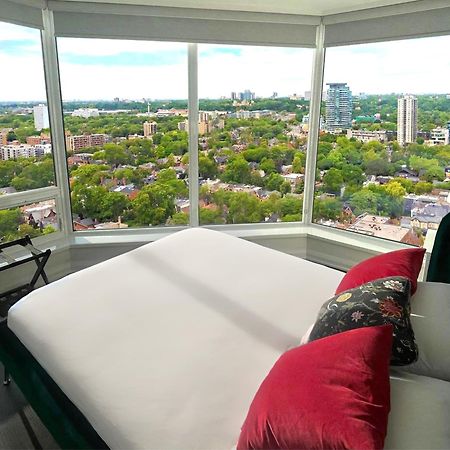 Luxury 2-Bedroom Apartment In Yorkville With The Best City View In Downtown 토론토 외부 사진